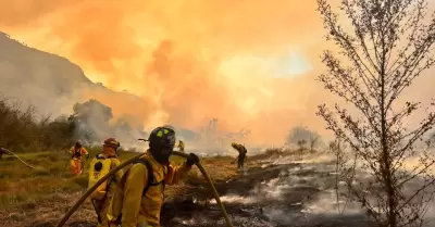 Incendio en Santa Anita