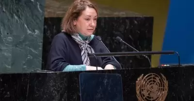 Alicia Buenrostro, encargada de Negocios en la Representaci�n Permanente de M�xi