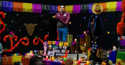 Ofrenda de D�a de Muertos en la Secundaria T�cnica No. 28