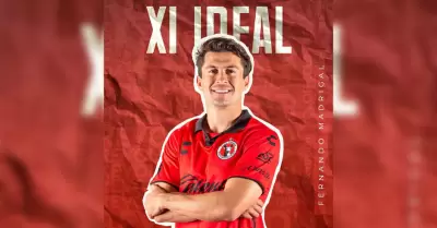 Fernando Madrigal en el XI Ideal de la jornada 15