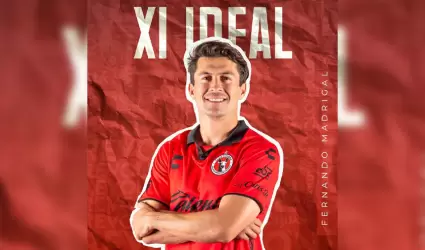 Fernando Madrigal en el XI Ideal de la jornada 15