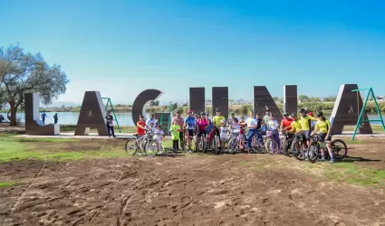 Presenta Marina del Pilar primera etapa del parque Laguna Mxico en Mexicali