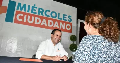Antonio Astiazarn encabeza el Mircoles Ciudadano en la colonia San Luis