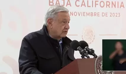 Andrs Manuel Lpez Obrador en Tijuana
