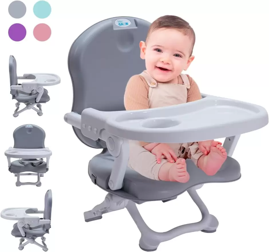 Silla periquera con charola ajustable