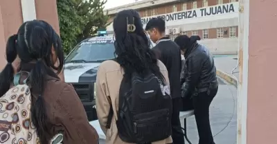 Escuela Normal Fronteriza reinicia clases bajo riguroso operativo de seguridad