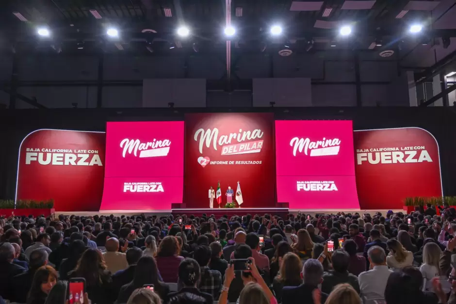 Marina del Pilar rinde segundo informe de gobierno