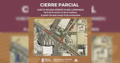 Se restringir� la vuelta inglesa en bulevar L�zaro C�rdenas