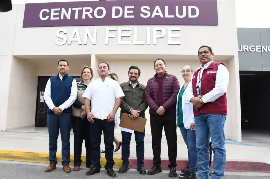 Zo� Robledo recorre unidades m�dicas de San Felipe, BC