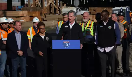 Autopista 10 en Los Ángeles se reabrirá en 3 a 5 semanas