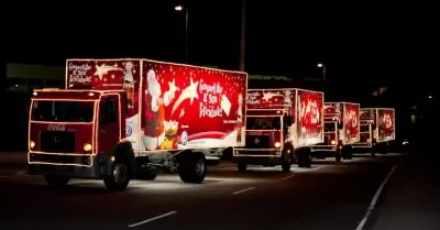 La ic�nica caravana Coca-Cola regresa este a�o a Tijuana para celebrar el esp�ri