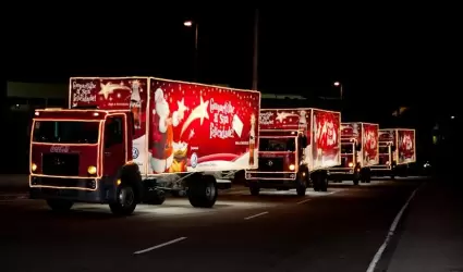 La ic�nica caravana Coca-Cola regresa este a�o a Tijuana para celebrar el esp�ri