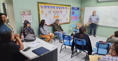 Capacitaci�n para la comunidad pesquera Cucap�