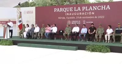 Inauguracin de parque La Plancha, en Mrida