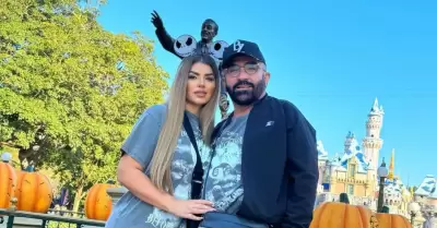 Vicente Fern�ndez Jr. y Mariana Gonz�lez.