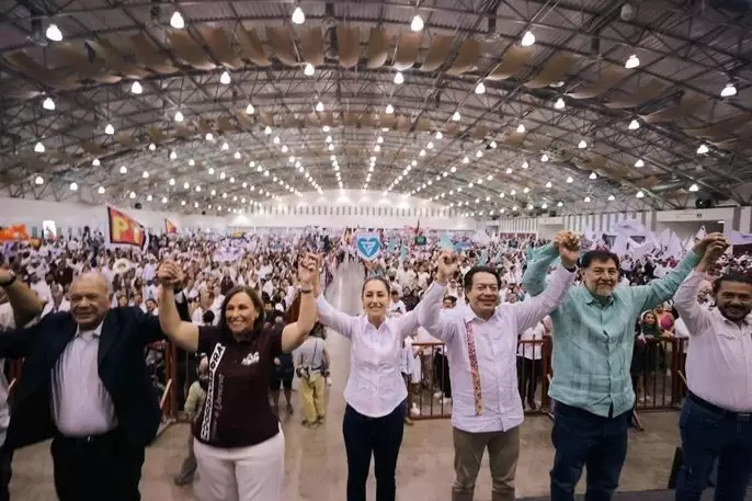 Claudia Sheinbaum en Veracruz