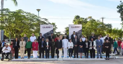 Ceremonia de aniversario de la Revoluci�n Mexicana en Cajeme