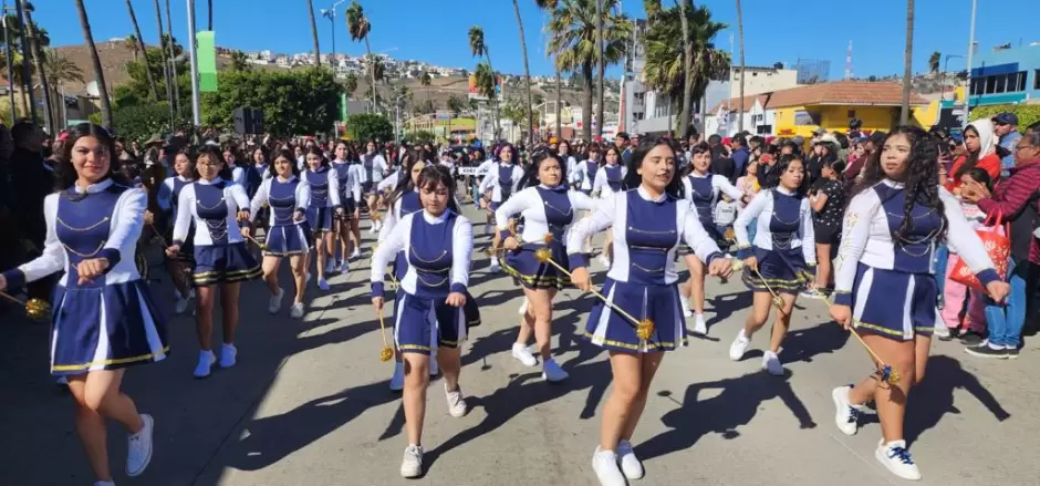 Desfile c�vico deportivo conmemorativo al 113 aniversario del inicio de la Revoluci�n Mexicana