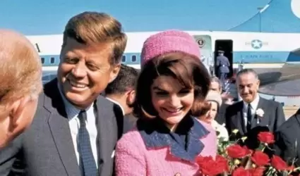 John F. Kennedy y su esposa, Jacqueline Kennedy