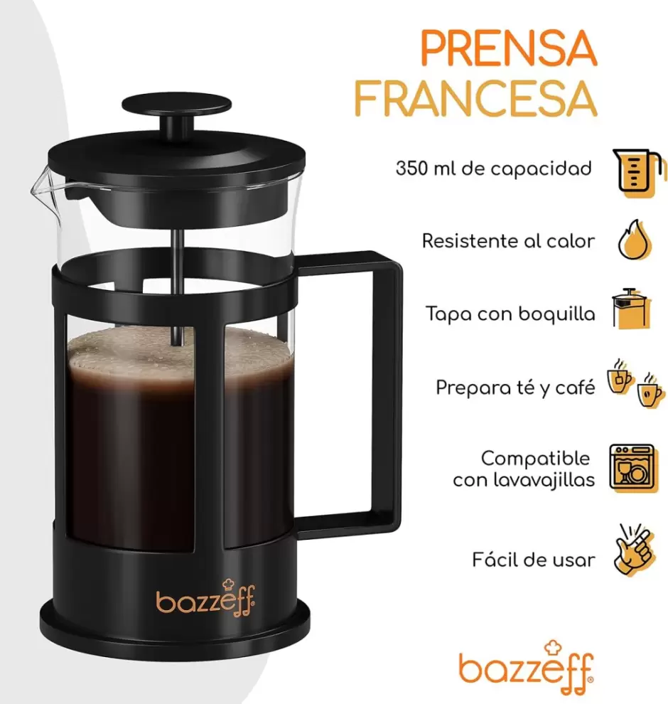 Bazzeff prensa francesa de vidrio