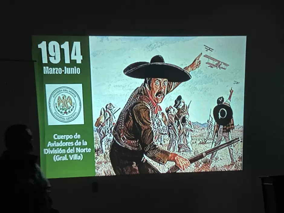 Conferencia origen de la Fuerza Area Mexicana en la Revolucin