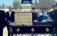 Dan último adiós a oficial Martín Aganza García