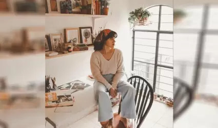 Artista visual de BC, �nica representante mexicana en la V Bienal del Sur, calle