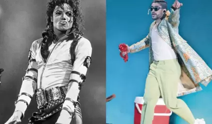Michael Jackson y Bad Bunny