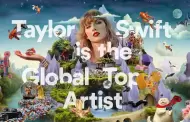 Taylor Swift es la artista más escuchada en el mundo: Spotify