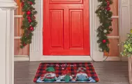 Tapetes navideños para la entrada de tu casa