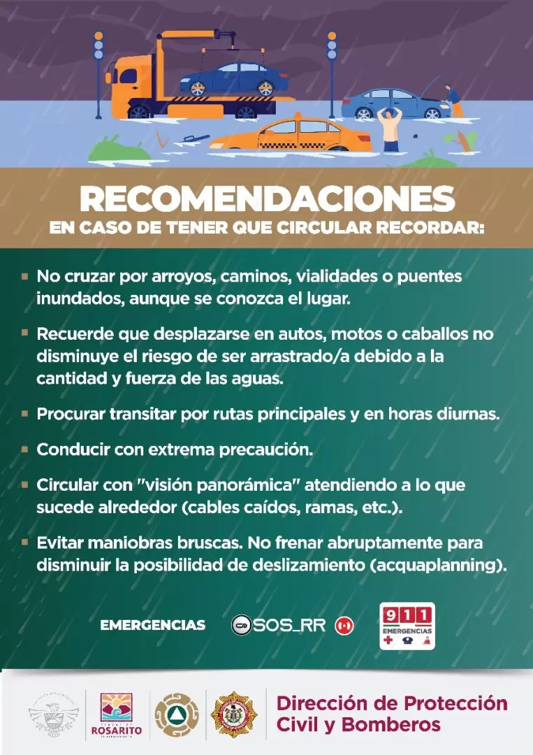 Pron�stico de lluvias para esta tarde y ma�ana jueves 30 de noviembre