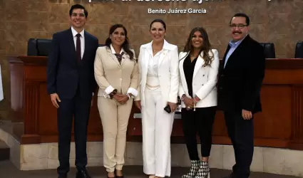 Designan a diputada Araceli Geraldo como presidenta del Congreso del Estado