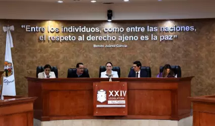 Diputada Araceli Geraldo emite declaratoria formal de instalacin de mesa direct