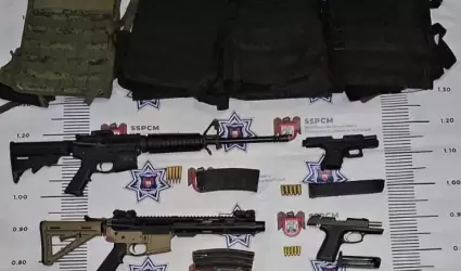 Capturan a tres sujetos tras agresi�n con armamento