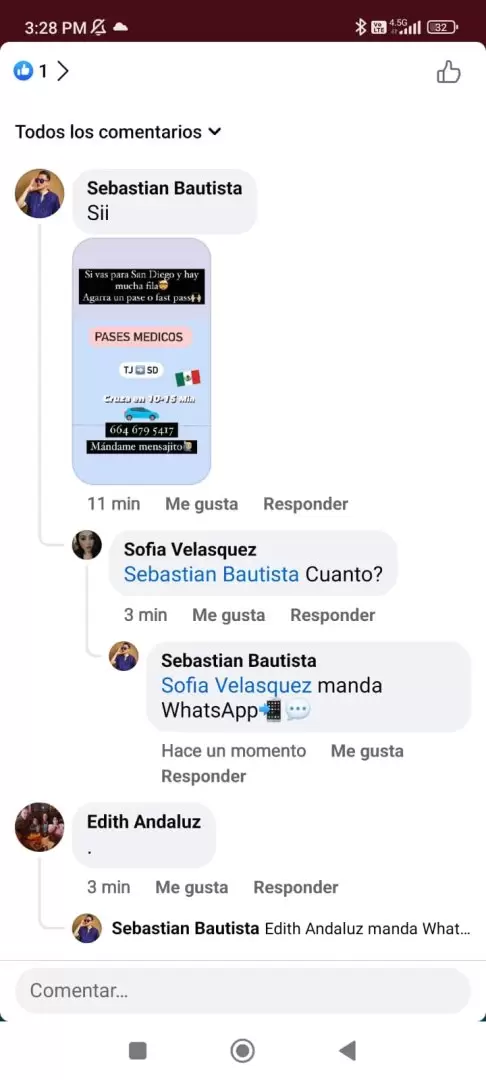 Venta irregular de pases m�dicos