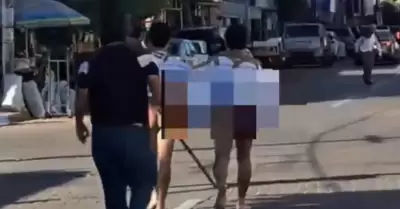 Caminaron desnudos