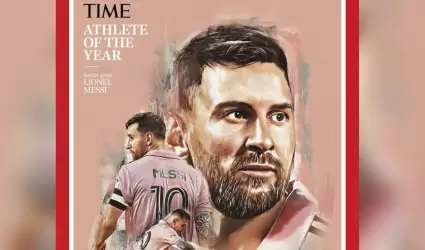 Messi es nombrado Deportista del Ao por la revista "Time"