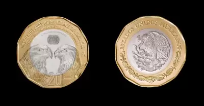 Nueva moneda de 20 pesos que entr en circulacin el 6 de diciemre de 2023