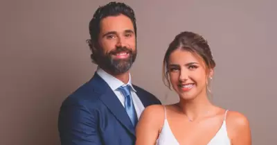 Michelle Renaud y Matías Novoa vendieron la exclusiva de su boda a una revista
