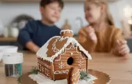 Kit de galletas de jengibre para crear una casa navidea