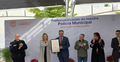 Entregan certificacin a la Polica Municipal