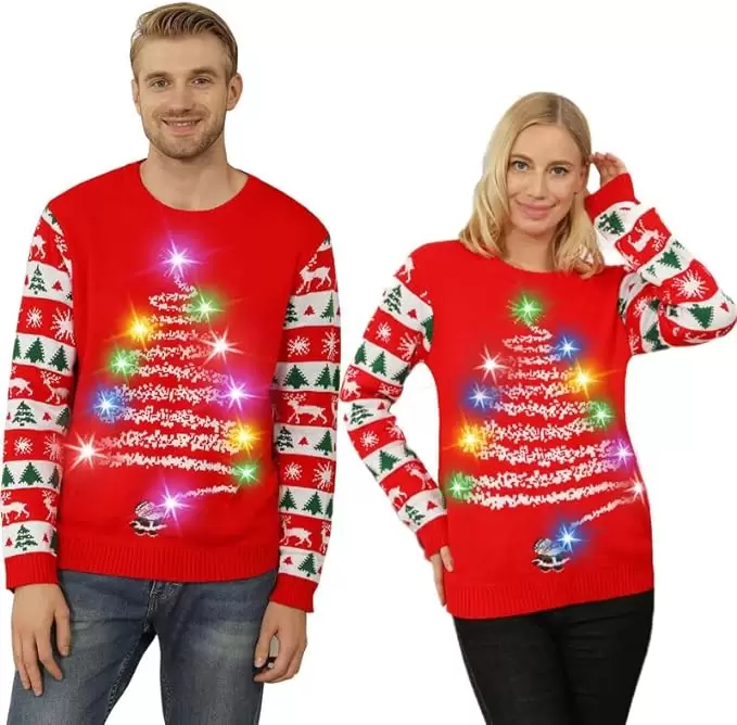 Ugly Sweaters para que combines con toda la familia esta Navidad