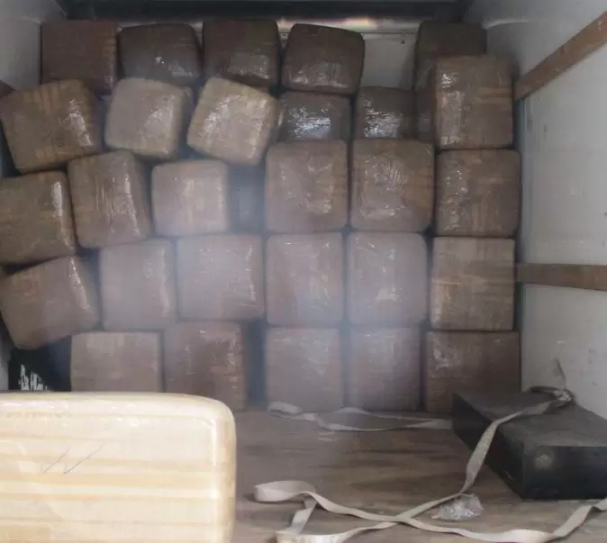 Decomisan m�s de 14,000 libras de narc�ticos en puertos de entrada de California durante noviembre