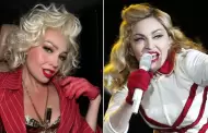 VIDEO Thala sorprende al disfrazarse de Madonna para asistir a concierto