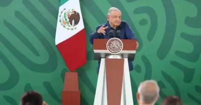 Andr�s Manuel L�pez Obrador, presidente de M�xico.