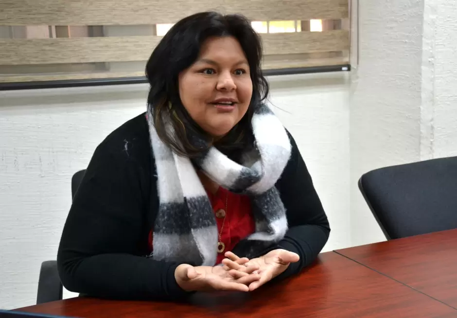 Irais Cabrera Huitron, acad�mica del Departamento de Contabilidad de la Unison
