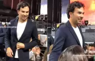 VIDEO "Checo" Prez se roba el show en concierto de Luis Miguel