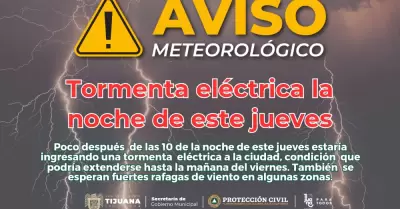 Aviso meteorol�gico