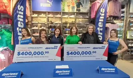 Dportenis entrega donativos a Ciudad de los Nios y el Albergue Luz Valencia