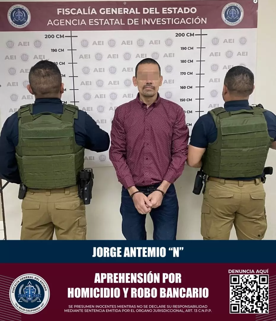 Capturan a presunto homicida que era buscado en Sinaloa